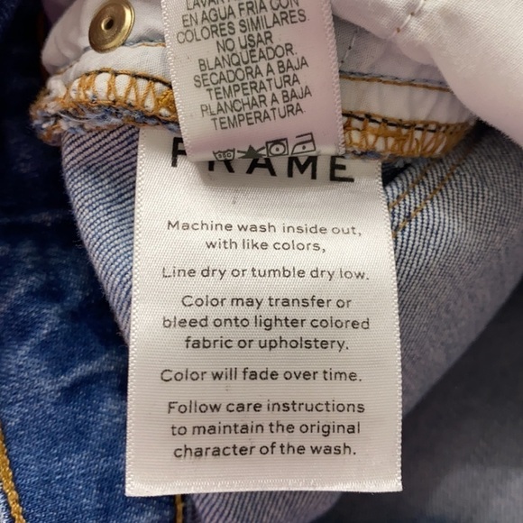 Frame denim Le Gargon jeans size 25 - Picture 10 of 10